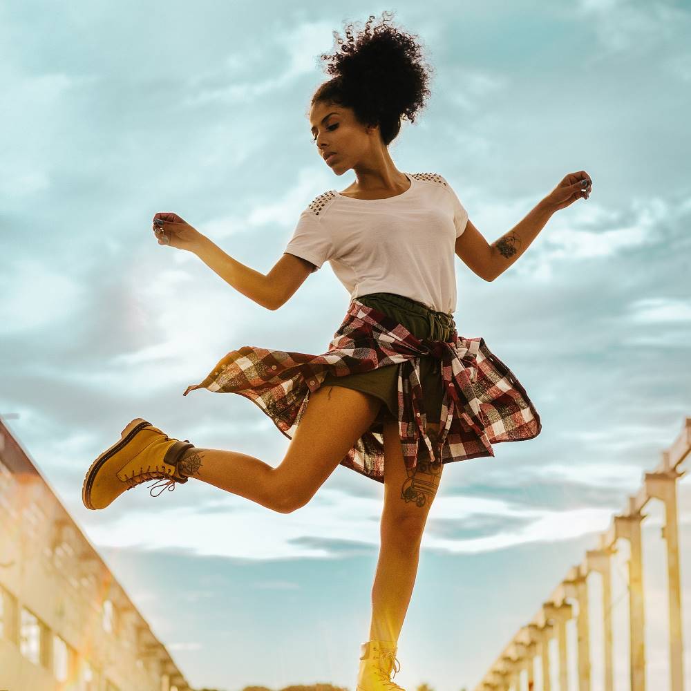 dancing girl